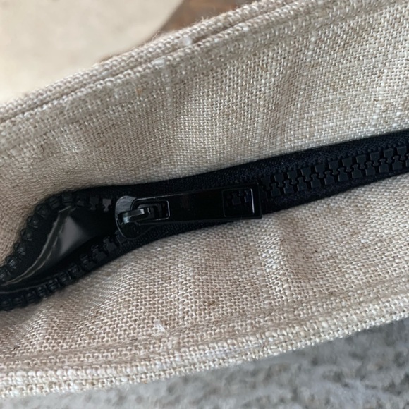 Rae Dunn WEEKEND Bag Insulated Tote Large Linen - Picture 4 of 6